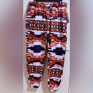 Fresh Geometric Print Pants